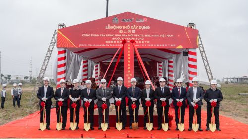 TOKEN E&C ORGANIZES THE
GROUNDBREAKING CEREMONY FOR THE “VFK VIETNAM SPORTS EQUIPMENT FACTORY” PROJECT
IN BAC NINH